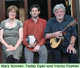Mary Noonan, Paddy Egan and Vincey Keehan