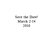 Save the Date!